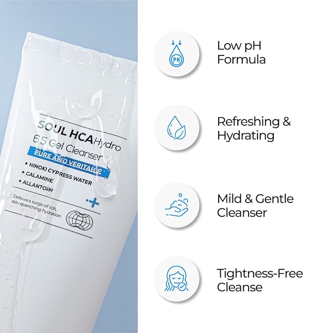 IZEZE SOUL HCA Hydro 6.5 Gel Cleanser