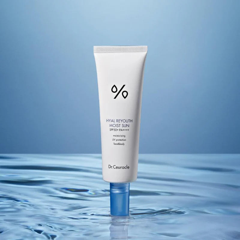 Dr.Ceuracle HYAL REYOUTH MOIST SUN, in uae , korean skincare in uae, dubai, k beauty, korean, Kbeauty sunscreen