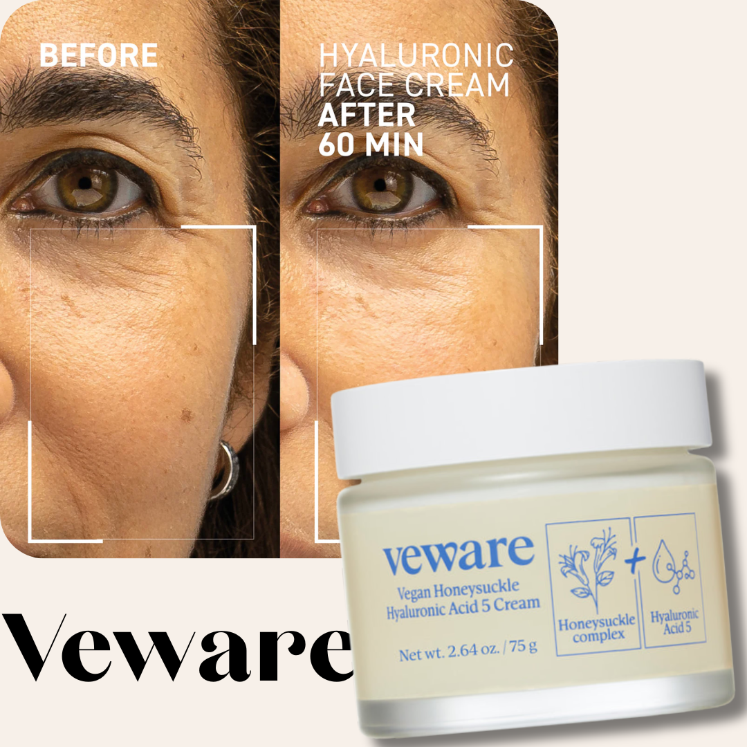 Veware Vegan Honeysuckle Hyaluronic Acid 5 Cream 75 g