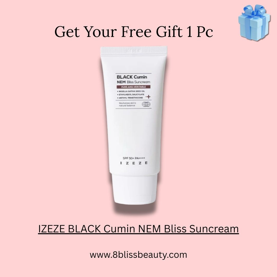 IZEZE BLACK Cumin NEM Bliss Suncream (Gift)