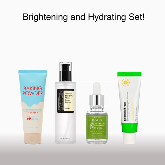 KOREAN Brightening and Hydrating Skincare Set