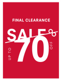 Clearance Up to 70%OFF