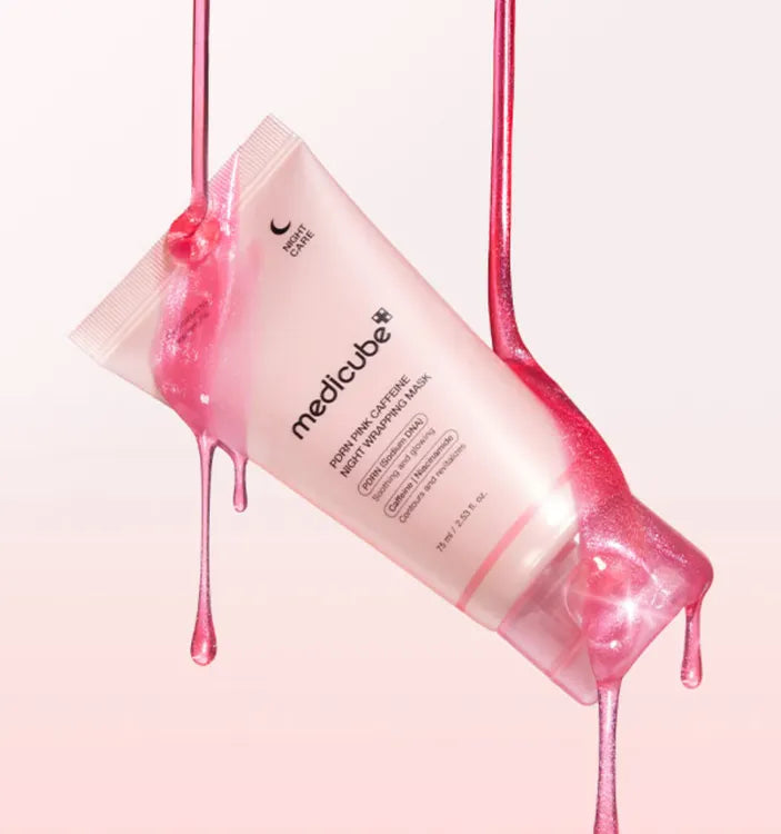Medicube PDRN Pink Caffeine Night Wrapping Mask