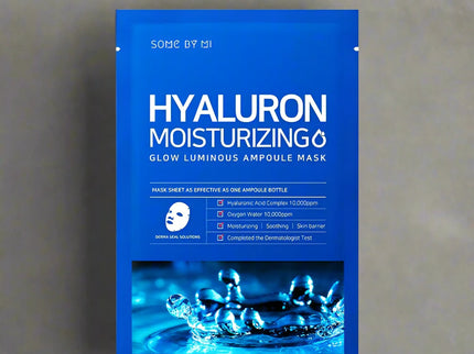 HYALURON MOISTURIZING GLOW LUMINOUS AMPOULE MASK , Skincare in uae, facemask, korean skincare, UAe 