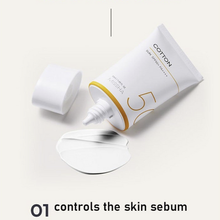 MISSHA  All-around Safe Block Cotton Sun SPF50+ PA++++ 50ml