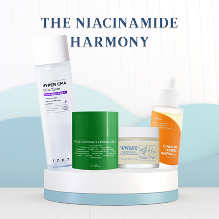 The Niacinamide Harmony Kit – Korean skincare product – UAE