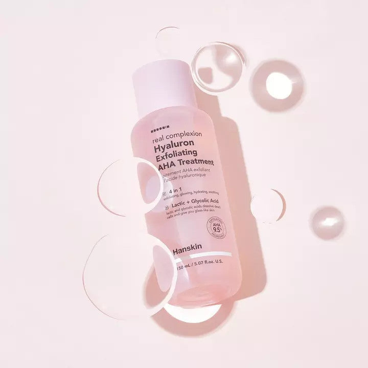 Hanskin Real Complexion Hyaluron AHA Treatment 150ml