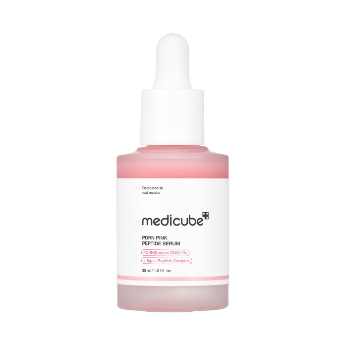 Medicube PDRN Pink Peptide Serum – Korean skincare product – UAE