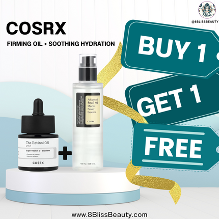 COSRX Firming Oil + Soothing Hydration – Buy 1 Get 1 Free – Korean skincare product – UAE
