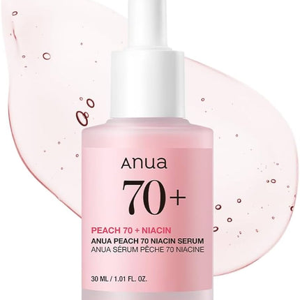 ANUA Peach 70% Niacinamide Serum brightening hydrating face serum 