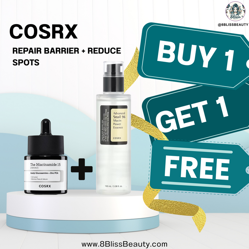 COSRX Repair Barrier + Reduce Spots – Buy 1 Get 1 Free