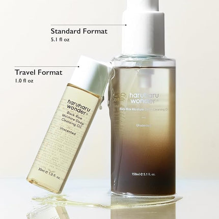 HARU HARU WONDER: Black Rice Moisture Deep Cleansing Oil 150ml