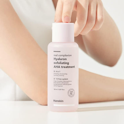 Hanskin Real Complexion Hyaluron AHA Treatment 150ml