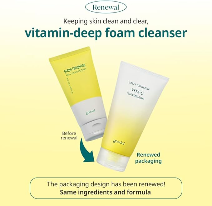 GOODAL Green Tangerine Vita C Cleansing Foam 150ml