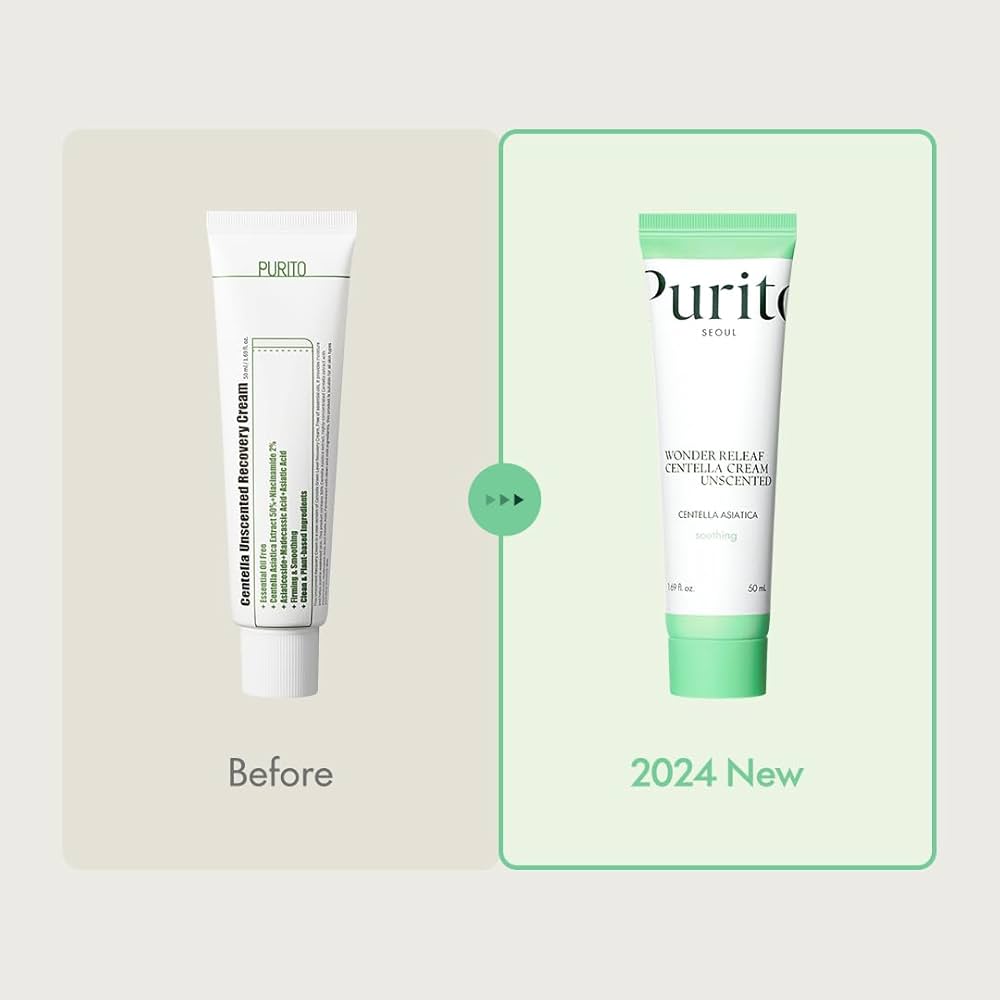 PURITO Wonder Releaf Centella Cream [Unscented] – 50ml
