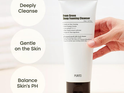  PURITO From Green Deep Foaming Cleanser 