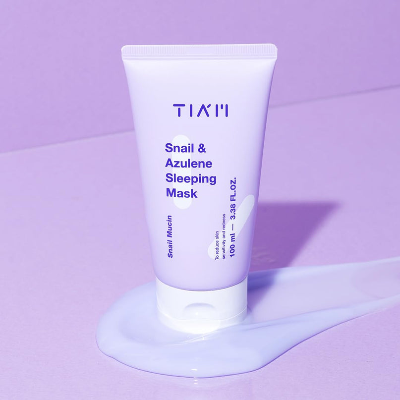 TIA'M Snail & Azulene Sleeping Mask – Korean skincare product – UAE