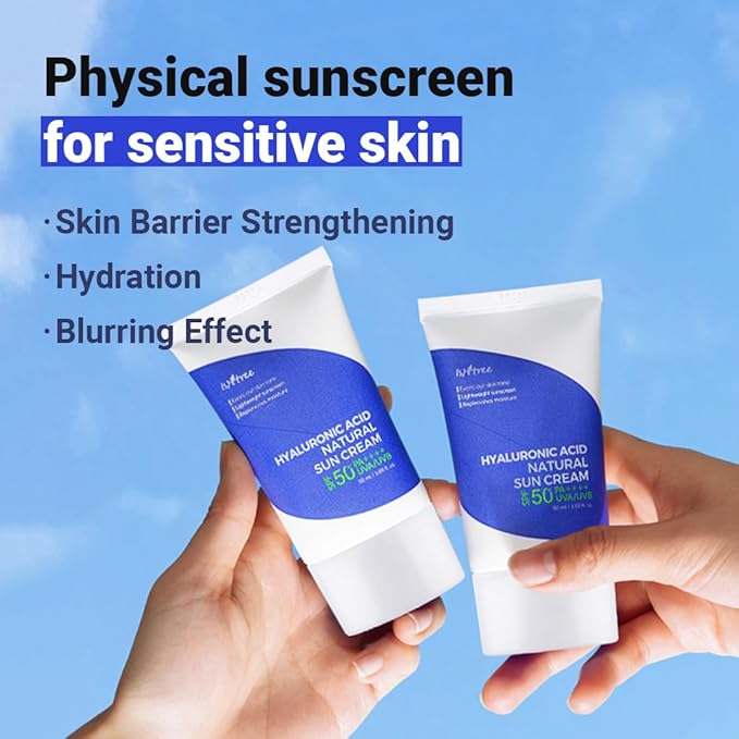 ISNTREE Hyaluronic Acid Natural Sun cream SPF50 PA++++ 50ml