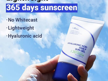 ISNTREE Hyaluronic Acid Daily Sun Gel SPF30 PA+++ (50ml)