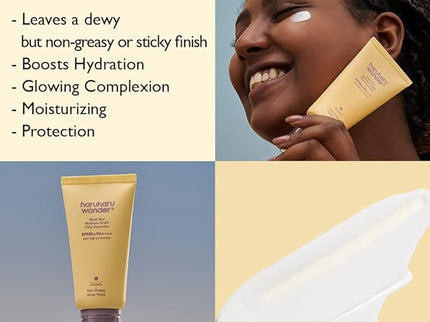 HARU HARU WONDER: Black Rice Moisture Airyfit Daily Sunscreen