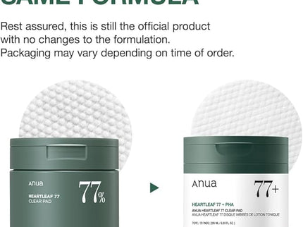 ANUA Anua Heartleaf 77% Clear Pad
