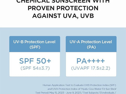 SKIN1004 Madagascar Centella Hyalu-Cica Silky-Fit Sun Stick 20g