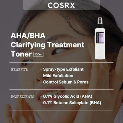 COSRX AHA/BHA Clarifying Treatment Toner