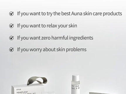 ANUA Heartleaf Soothing Trial Kit