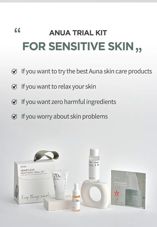 ANUA Heartleaf Soothing Trial Kit