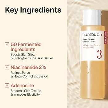 NUMBUZIN No.3 Super Glowing Essence Toner