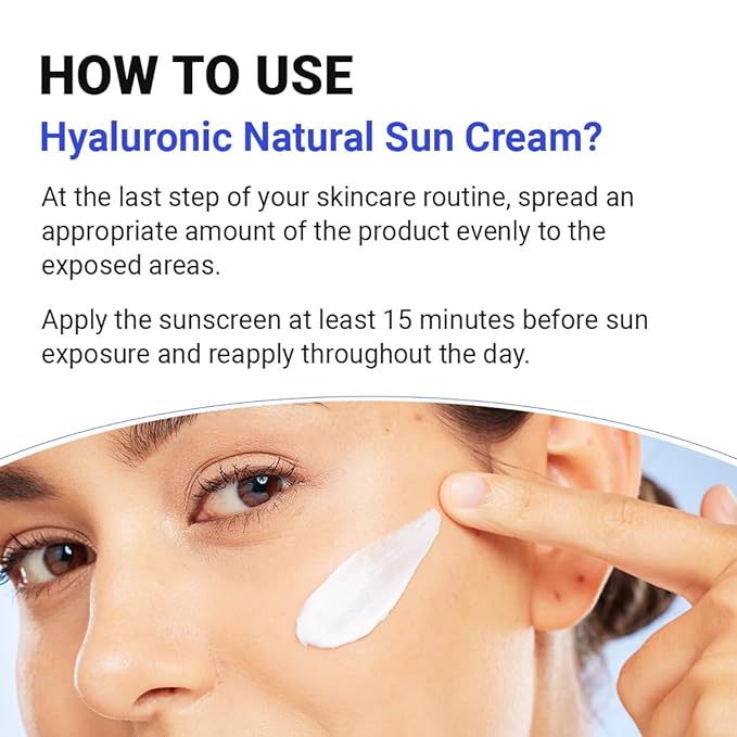 ISNTREE Hyaluronic Acid Natural Sun cream SPF50 PA++++ 50ml