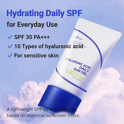 ISNTREE HYALURONIC  ACID DILY SUN GEL 50ml