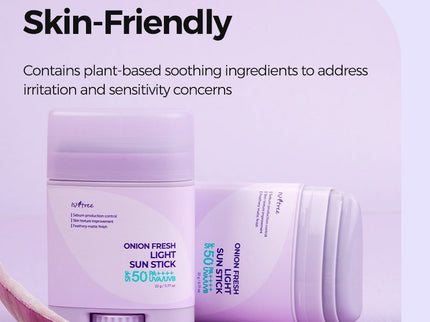 ISNTREE Onion Fresh Light Sun Stick SPF 50+ PA++++
