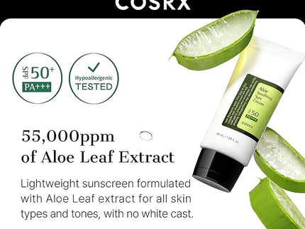 Cosrx Aloe Soothing Sun Cream SPF50 Pa+++ 50ml