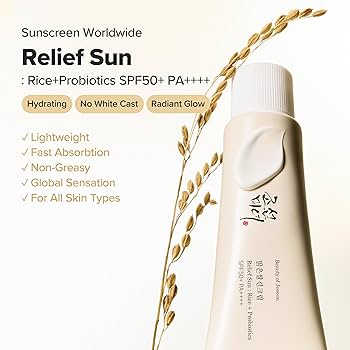 Beauty Of Joseon Relief Sun : Rice + Probiotics