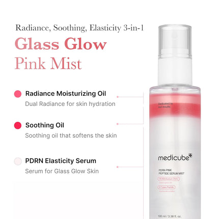 Medicube PDRN Pink Glutathione Serum Mist