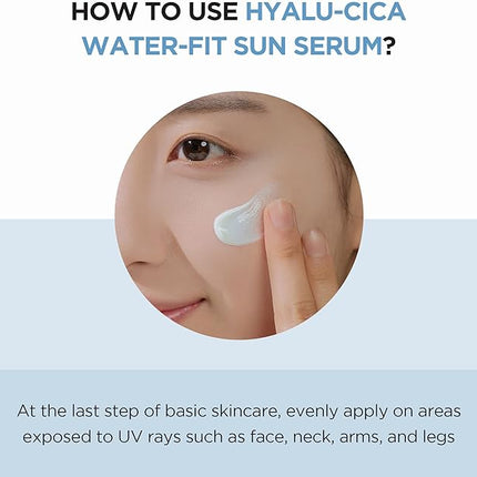 SKIN1004 Madagascar Centella  Hyalu-Cica Water-Fit Sun Serum SPF50+ PA++++