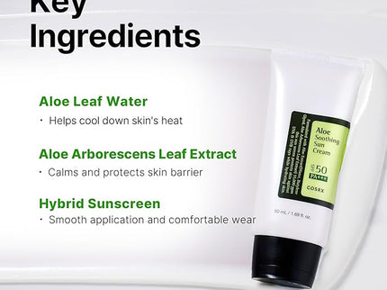 Cosrx Aloe Soothing Sun Cream SPF50 Pa+++ 50ml