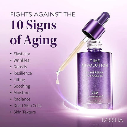 Missha Time Revolution Night Repair Ampoule 5X 50 ml
