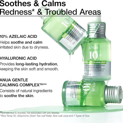 ANUA AZELAIC HYALURON Soothing Serum – 30mL