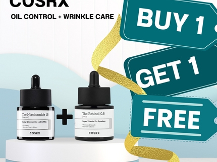 COSRX Oil Control + Wrinkle Care – Buy 1 Get 1 Free