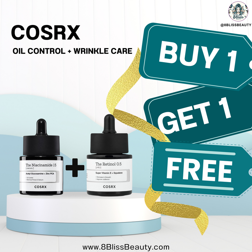 COSRX Oil Control + Wrinkle Care – Buy 1 Get 1 Free