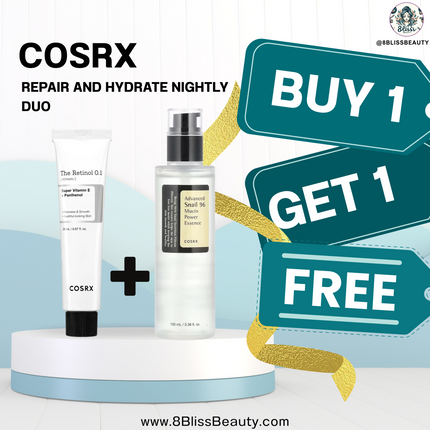 COSRX Repair & Hydrate Nightly Duo – Buy 1 Get 1 Free