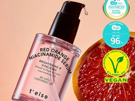 T’else Red Orange Niacinamide Serum 30ml
