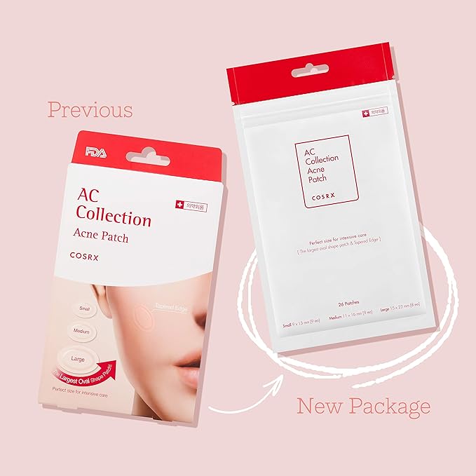 COSRX AC Collection Acne Patch 26 patches packaging Korean spot treatment UAE