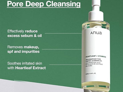 ANUA Heartleaf Pore Control Cleansing Oil 200 ml in uae
