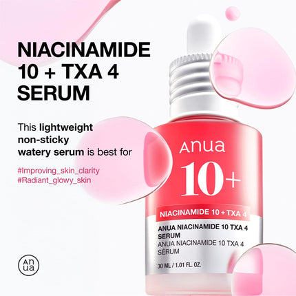 ANUA Niacinamide 10% + TXA 4% Dark Spot Removing Serum – in UAE