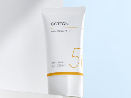 MISSHA  All-around Safe Block Cotton Sun SPF50+ PA++++ 50ml