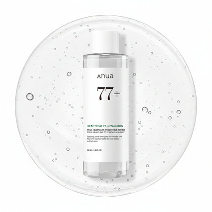 Anua 77+ skincare product in dubai