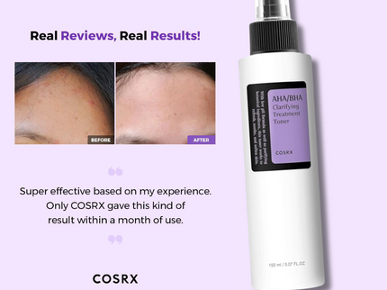 COSRX AHA/BHA Clarifying Treatment Toner